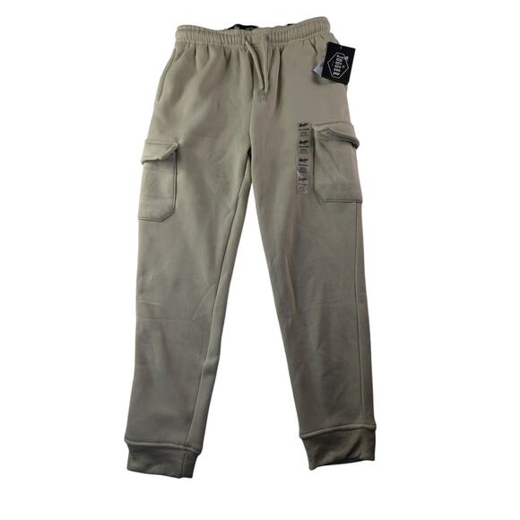 Brooklyn Cloth The Jogger Pants Boy’s Size Medium Drawstring Sand Tapered Leg - Picture 1 of 5